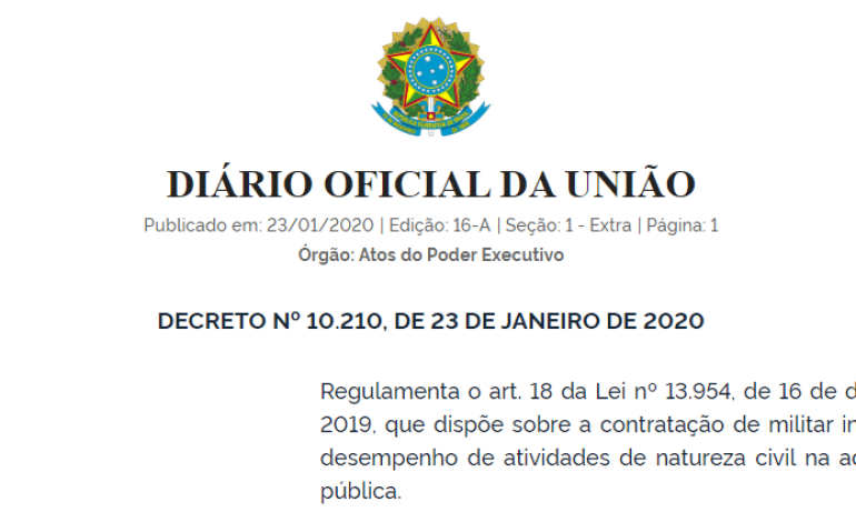 DECRETO INSS - CABEÇALHO