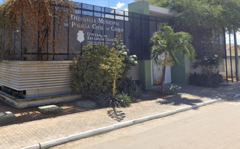 Delegacia Municipal de Cedro investiga o caso  (Reprodução/Google Street View)