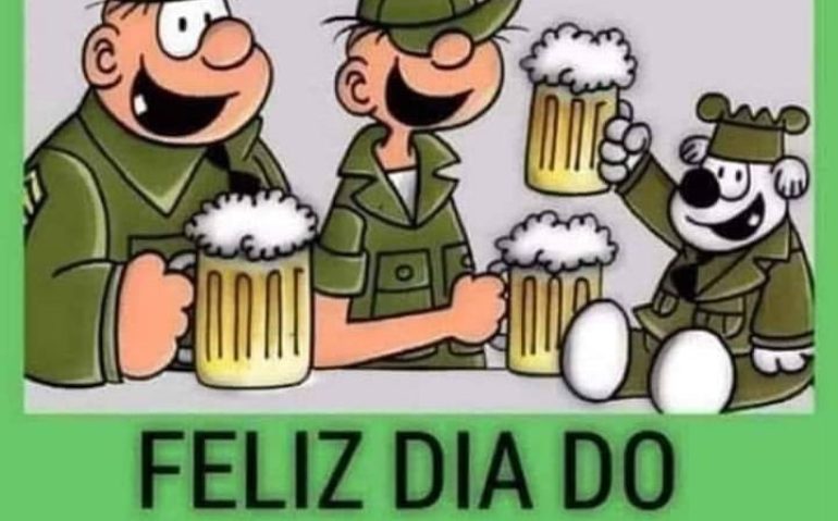 Na caserna, forjam-se amizades eternas.