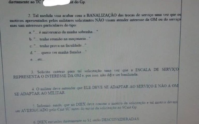 DIEX ESCALA DE SERVIÇO