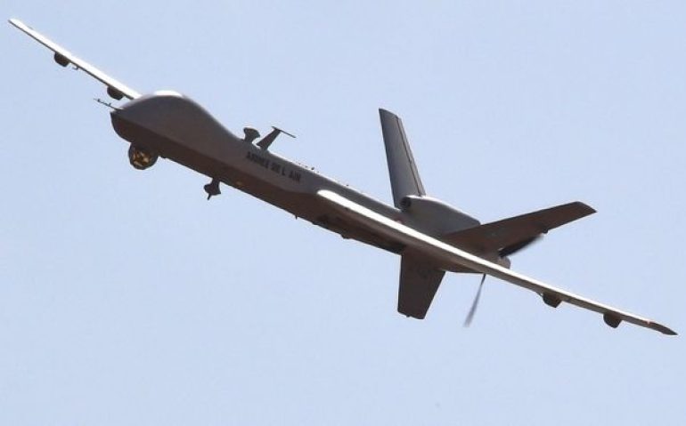 O drone americano MQ-9, o Reaper, é o principal modelo de drone armado sendo usado hoje pelos EUA e por alguns outros países (AFP/Getty Images)