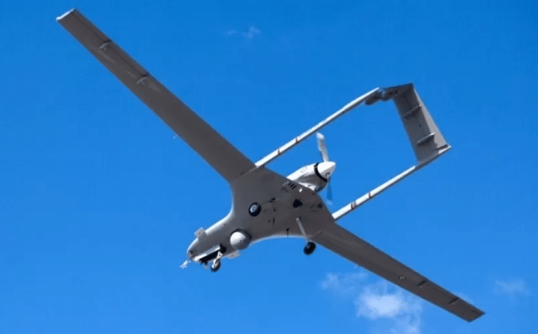 Drones turcos Bayraktar foram comprados pela Ucrânia em março
Imagem: AFP