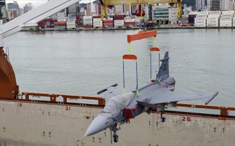 Desembarque Gripen