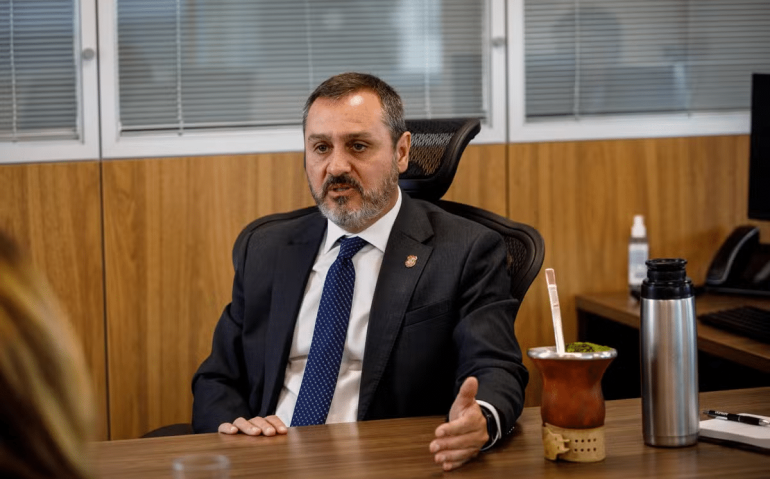 Diretor geral da Policia Federal, Andrei Passos Rodrigues