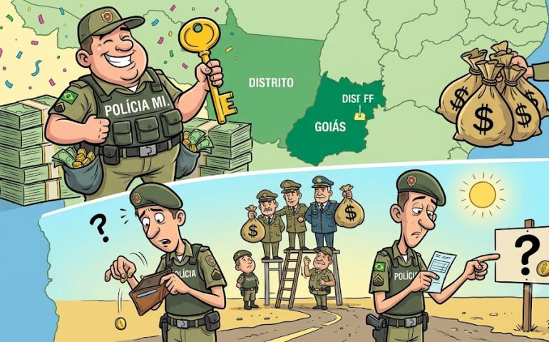 Disparidade salarial das Polícias Militares