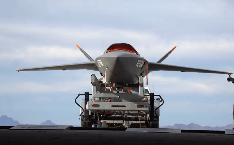 Drone XQ-58A Valkyrie, que antes era utilizado apenas em demonstrações, foi ativado para uso em combate - Reprodução/US Air Force