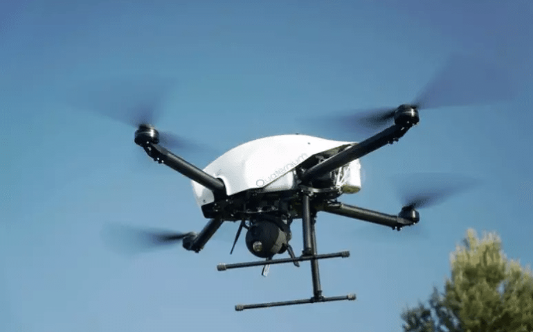 Drones são usados pelas forças de segurança do Brasil
Foto: Divulgação/Quaternium / Flipar