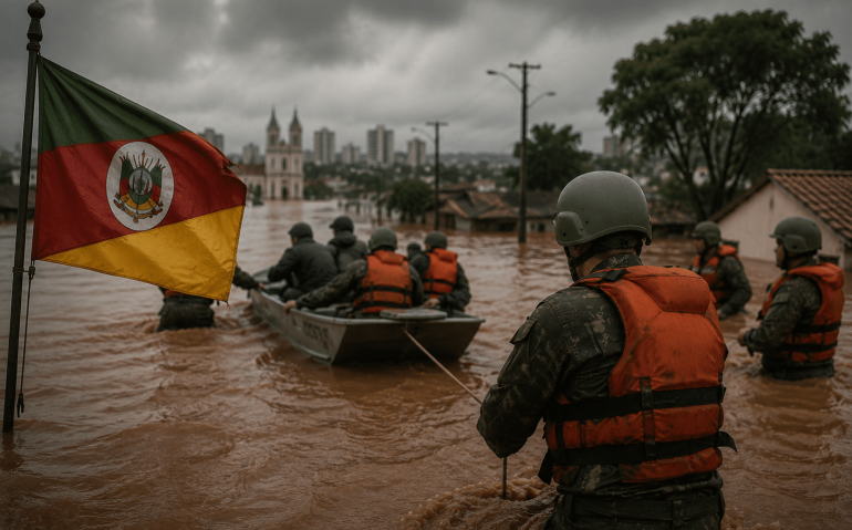 Exército e governo gaúcho reforçam integração em cenários de calamidades