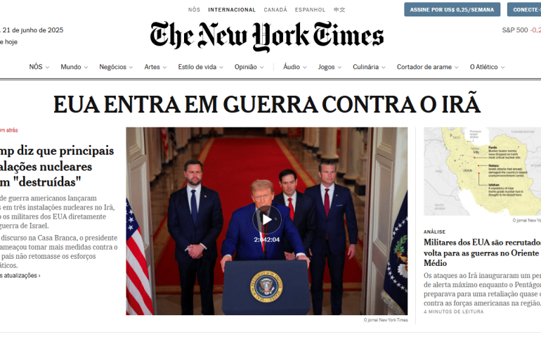 EUA ATACA IRÃ