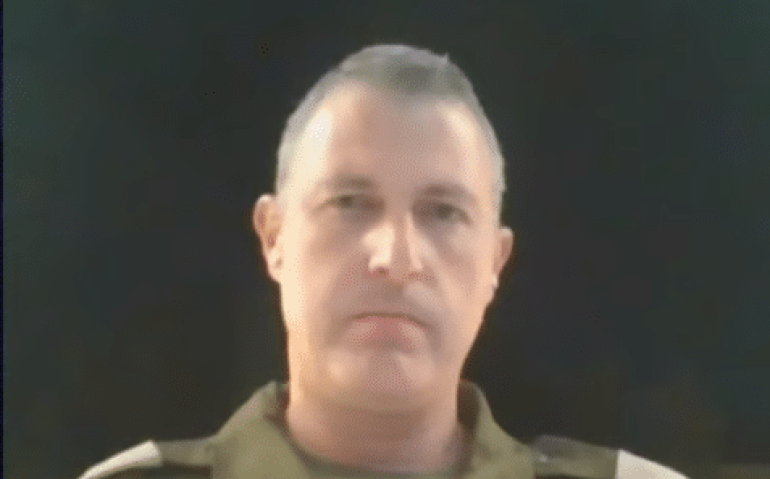 Entrevista porta-voz do exército de Israel