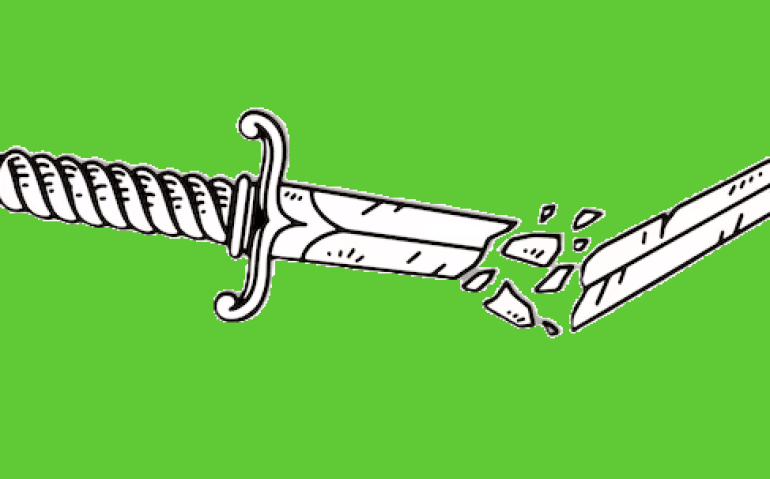 Espada partida