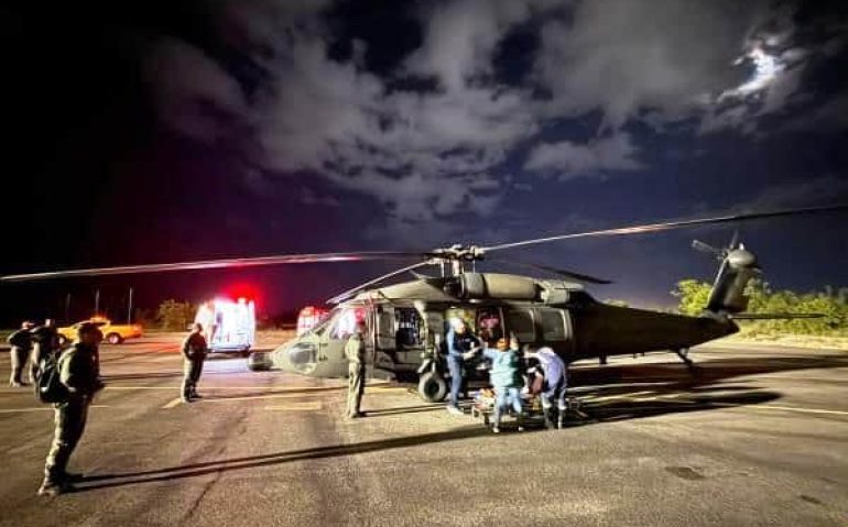 Evacuação aeromédica na TIY