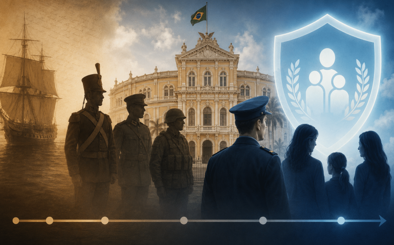 Evolução da Previdência Militar