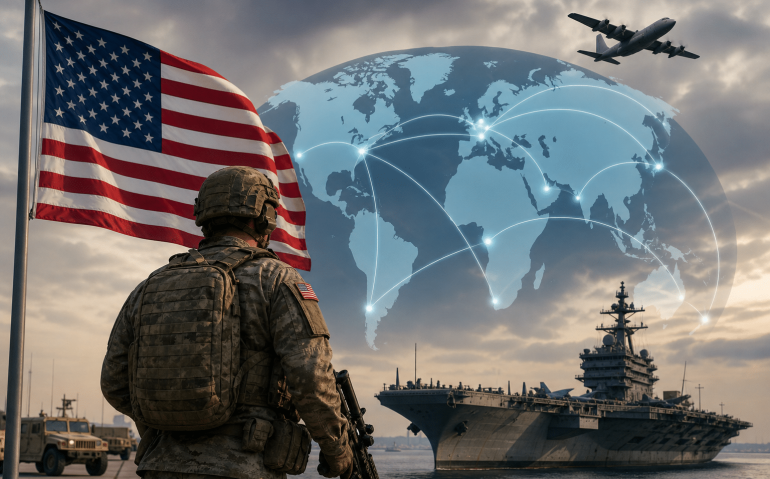 Tropas americanas no exterior (Imagem ilustrativa, gerada por IA)
