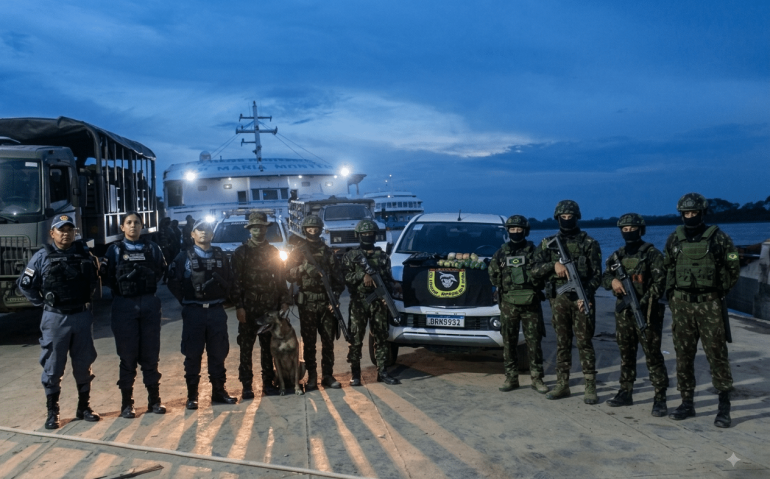 Exército apreende drogas em Tabatinga - Operação foi realizada pelo Comando de Fronteira Solimões/8º Batalhão de Infantaria de Selva (Cmdo Fron Solimões/8º BIS), na Operação Jaguaretê 2026.