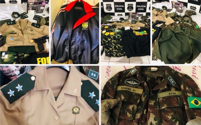 FARDAS FALSO OFICIAL DO EXÉRCITO
