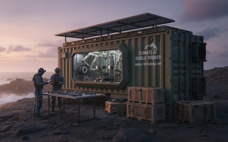 Fábricas móveis de drones xCell da Firestorm Labs