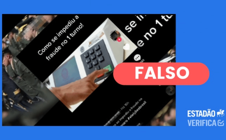 Fake News fraude primeiro turno
