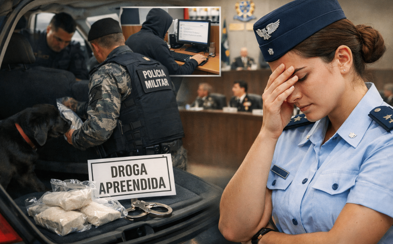 Falsa acusação contra aspirante da FAB (Imagem ilustrativa, produzida por IA)
