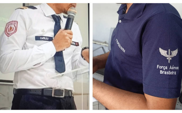 Homem se passava por capelão da FAB para aplicar golpes e causar prejuízos à empresas Foto: PMMG / Divulgação