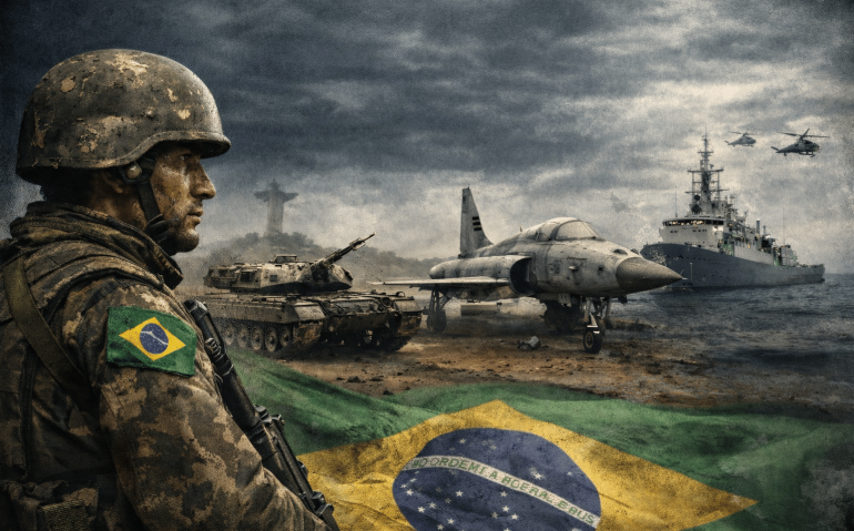 Forças Armadas do Brasil (Imagem ilustrativa, gerada por IA)