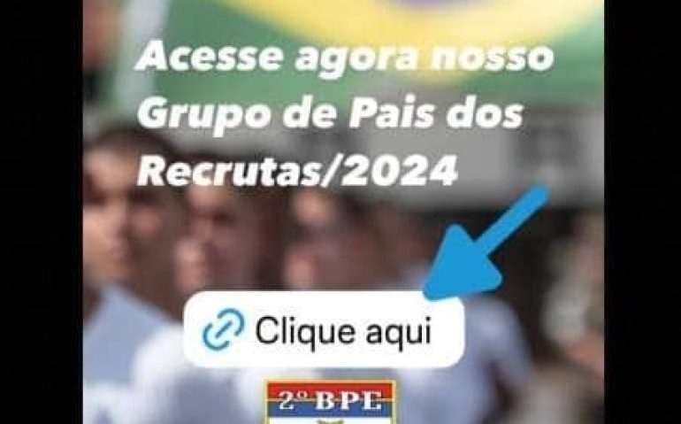 GRUPO DE PAIS DOS RECRUTAS DO 2º BPE