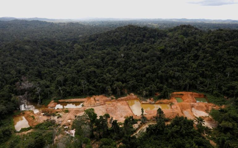 Garimpo ilegal em Roraima