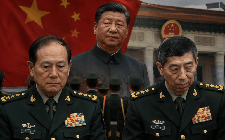 Generais chineses condenados a morte (Imagem ilustrativa, gerada por IA)