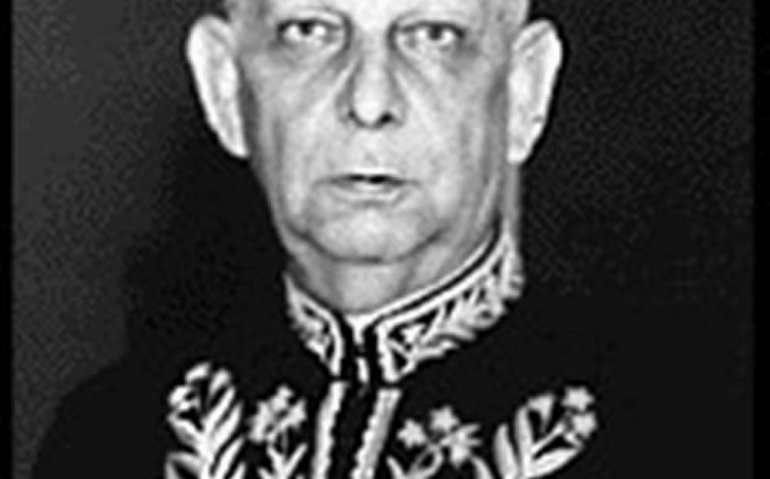 Aurélio de Lyra Tavares dá nome ao grupamento de Engenharia em João Pessoa — Foto: Academia Brasileira de Letras