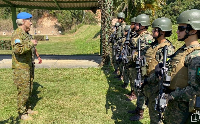 Conselheira da ONU conhece capacidades do CFN – Imagem: Marinha do Brasil
Fonte: Agência Marinha de Notícias
