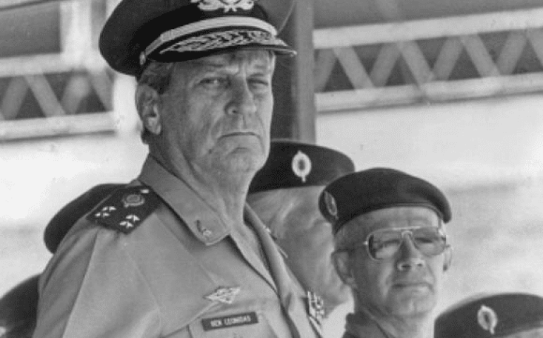 Ministro do Exército no governo Sarney (1985-1990), general Leônidas Pires Gonçalves