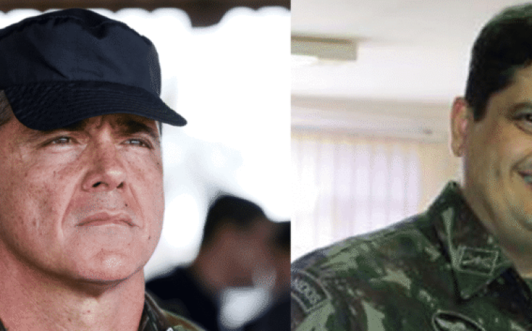 General Marcelo Fernandes e coronel Marcelo Câmara