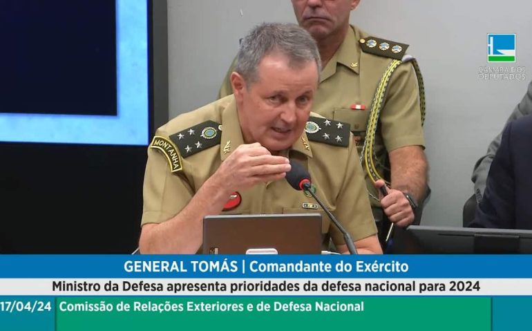 General Tomás na Câmara dos Deputados