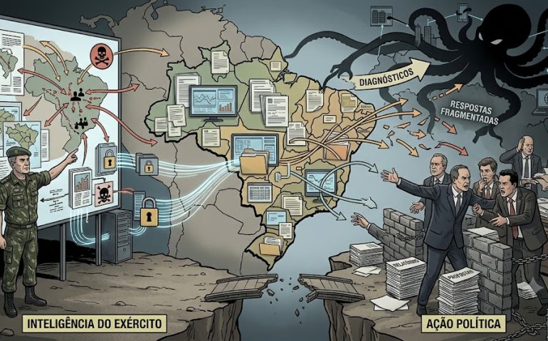 Estadão repercute análise do comandante do CIE sobre o crime organizado