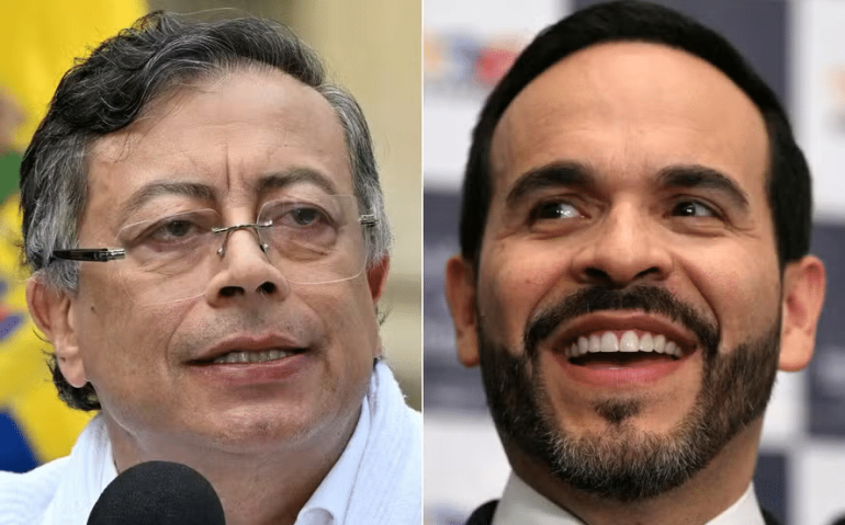 Gustavo Petro e Abelardo de La Espriella