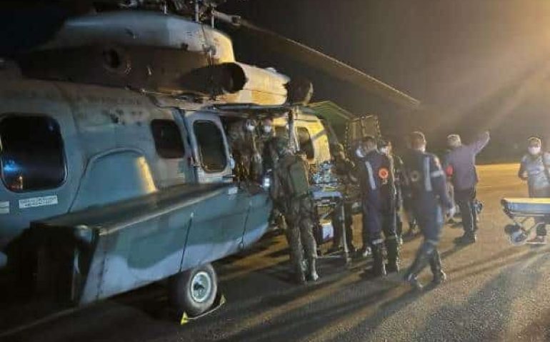 Desde o começo do ano as forças armadas estão atuando no Norte do Brasil em apoio aos indígenas - FAB