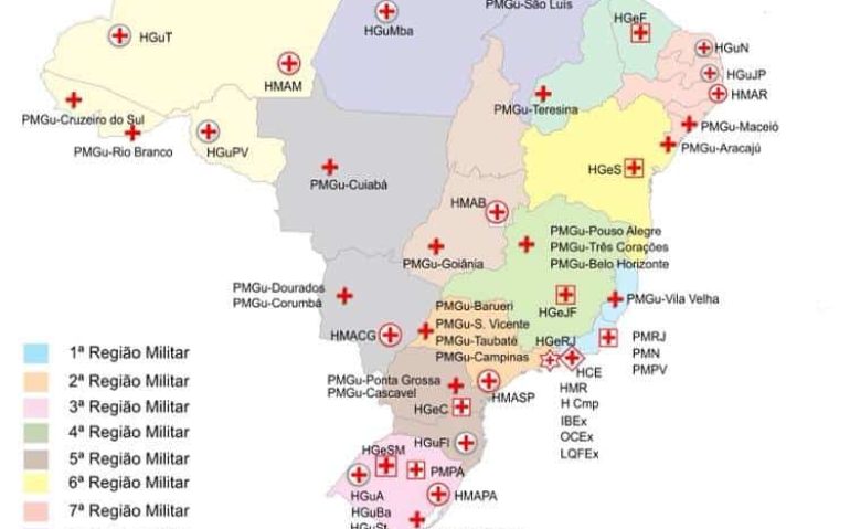 HOSPITAIS MILITARES NO BRASIL