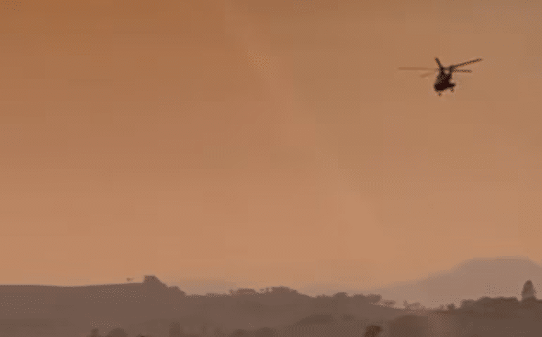 Incêndios assolaram região neste fim de semana
Divulgação/Exército Brasileiro - 25.8.2024