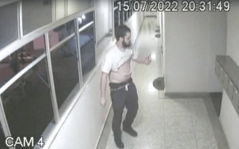 Homem esfaqueou namorada no DF câmara