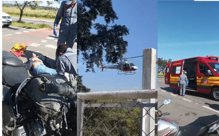 Helicóptero Águia da PM ajudou na ação
Reprodução/PM
