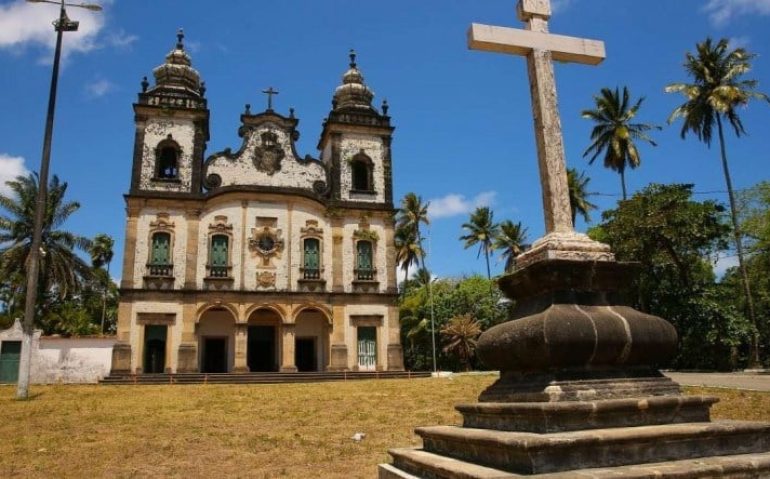 Igreja de Nossa Senhora dos Prazeres dos Montes Guararapes (Foto: Filipe Jordão/JC Imagens)