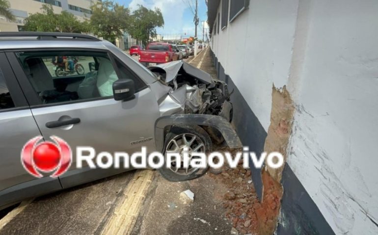 Jeep colide contra quartel do Exército em Rondônia