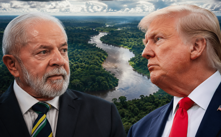 Lula teme ações de Trump na Amazônia (Imagem ilustrativa, gerada por IA)