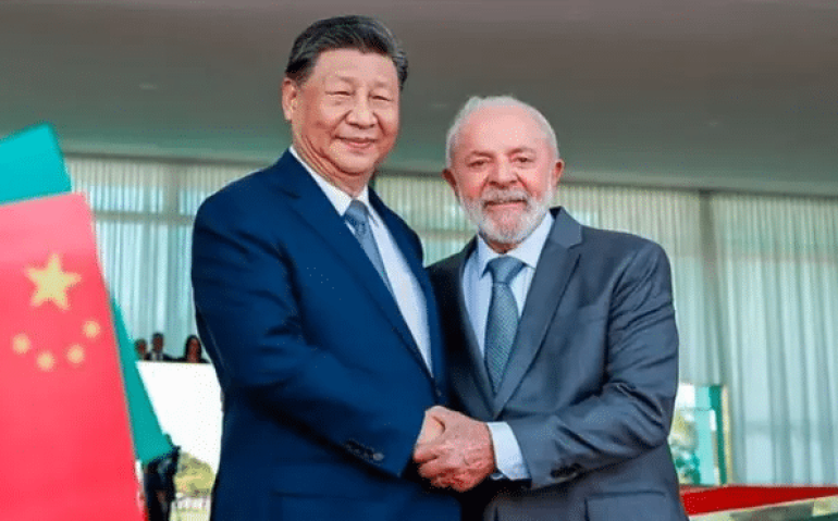 Lula e Xi-Jinping (Ricardo Stuckert/PR)