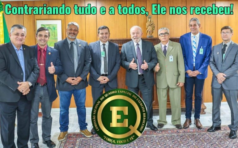 Lula recebe representantes do quadro especial