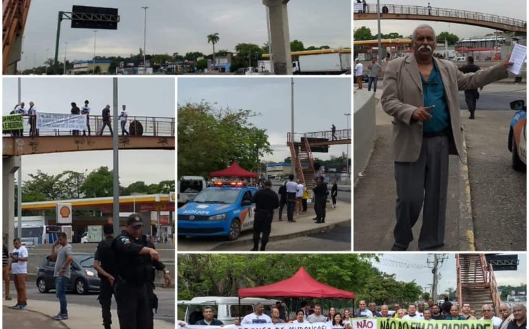 MANIFESTAÇÃO VETERANOS DA MARINHA NO RJ