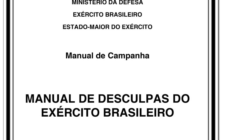 MANUAL DE DESCULPAS DO EB (CAPA)