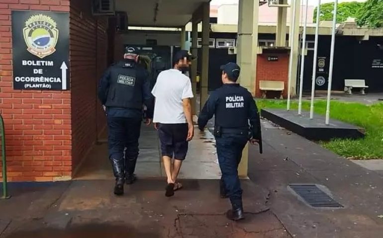 Militar reformado preso por agredir e estuprar a esposa. (Foto: Osvaldo Duarte/ Dourados News) - CREDITO: CAMPO GRANDE NEWS