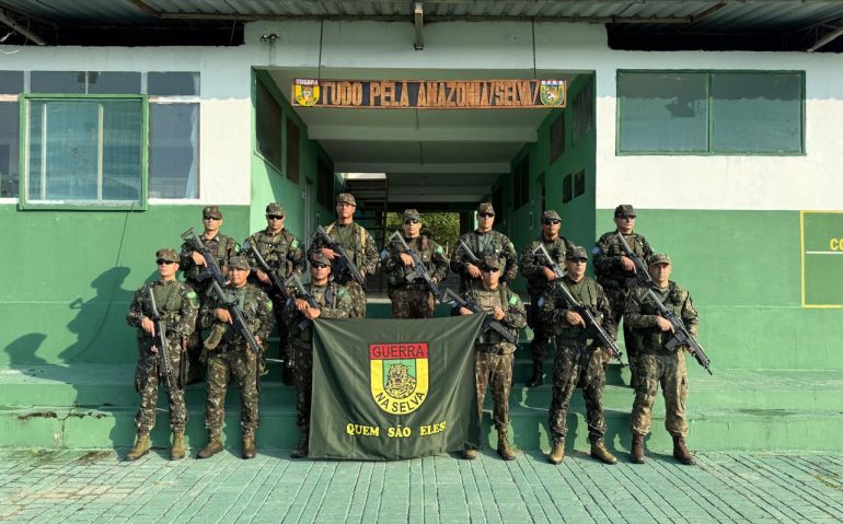 MILITARES BRASILEIROS TREINAM NO CIGS PARA MISSÃO NO CONGO
Imagem: CIGS