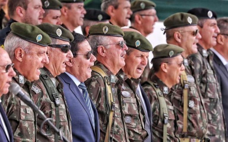 Mourão participou da solenidade na manhã desta sexta-feira em São Leopoldo
Lauro Alves / Agencia RBS